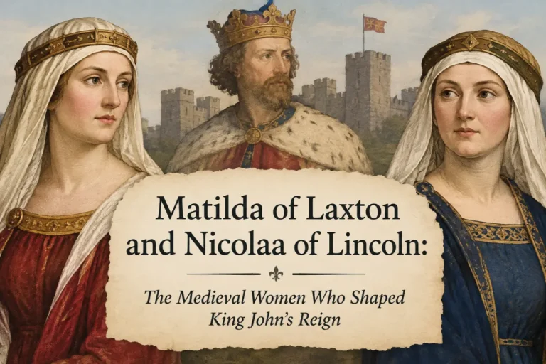 Matilda of Laxton and Nicolaa of Lincoln: The Medieval Women Who Shaped King John’s Reign